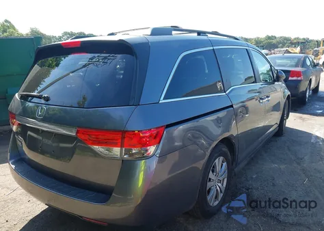 2014 Honda Odyssey Ex-L from USA, damaged, VIN 5FNRL5H6XEB057738